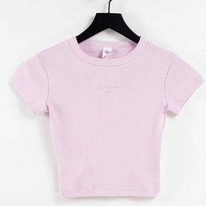 Reebok ribbed cropped t-shirt NWT